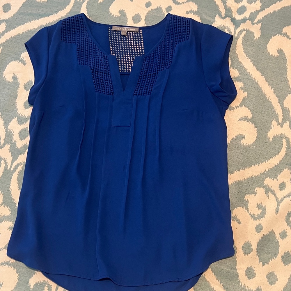 Daniel Rainn Royal Blue Blouse